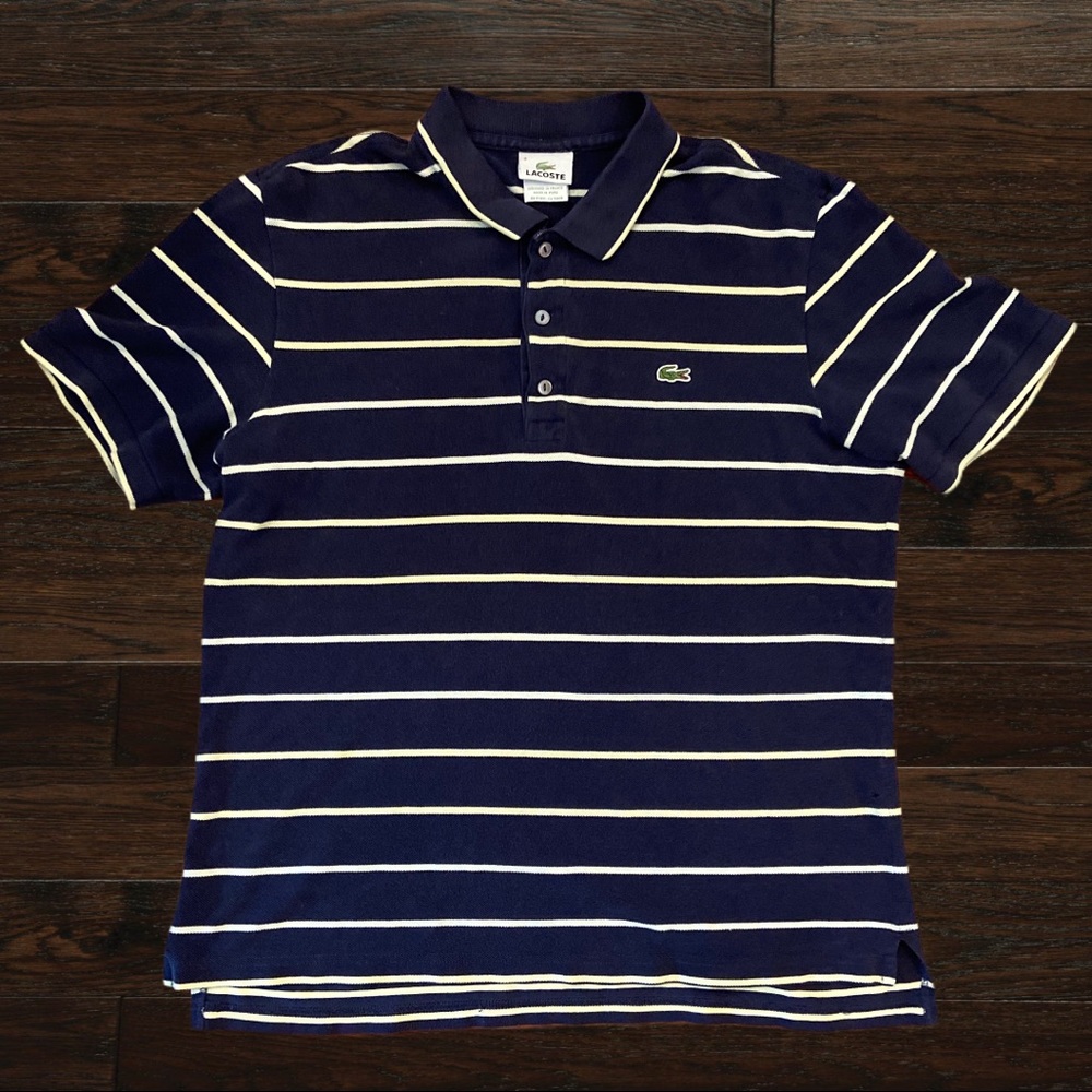 Lacoste Striped Polo Shirt